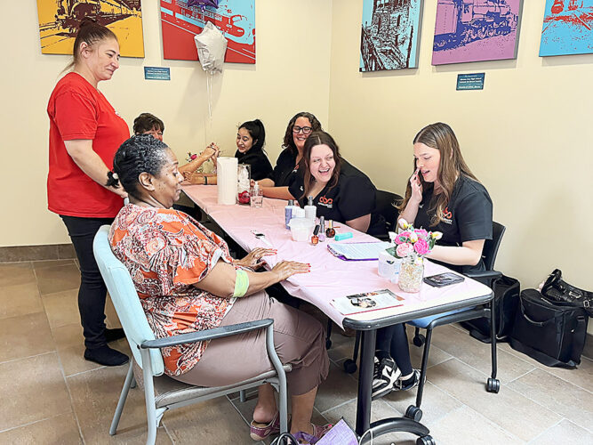 Pampering, prevention go hand in hand at event